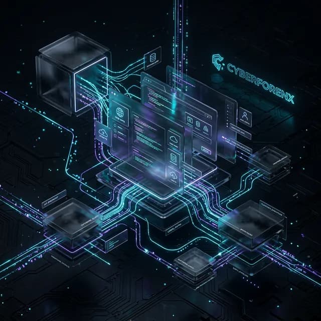 Web & App Development concept visual